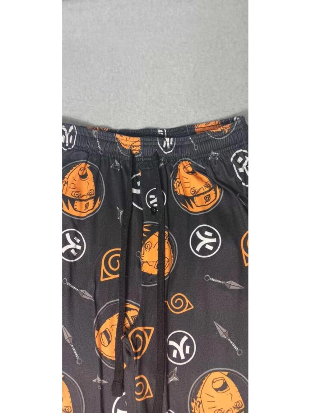 Naruto Shippuden Pajama Sleep Pants Mens Size Small Multicolor all-over print... - Picture 3 of 12
